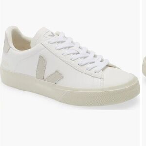 Veja campo white sneakers natural suede size 11